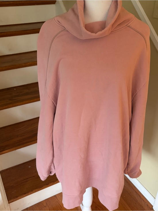 Nap Tops - NAP Loungewear Pink Relaxed Hoodie XL Oversized Cozy Pullover Comfy Chic Travel